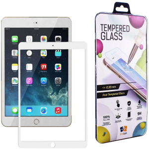 Захисне скло Drobak Full Cover для Apple iPad mini 5 7.9" A2133 2019 White (222258)