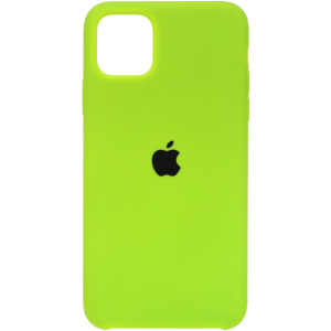 Панель ArmorStandart Silicone Case для Apple iPhone 11 Pro Max Electric Green лучшая модель в Луцке