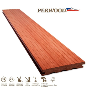 Терасна дошка Perwood Natural Massive Цегла 161х21х4000 мм (400069) в Луцьку