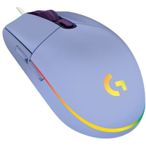 Мышь Logitech G102 Lightsync USB Lilac (910-005854) лучшая модель в Луцке