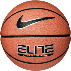 Мяч баскетбольный Nike Elite all-court size 7 Amber/black/metallic silver/black (N.KI.35.855.07) в Луцке