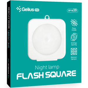 Gelius Pro Night Lamp FlashSquare GP-NL001 White (Нічна лампа)