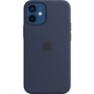 Панель Apple MagSafe Silicone Case для Apple iPhone 12 mini Deep Navy (MHKU3ZE/A)