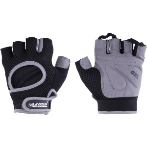 Перчатки LiveUP Men Fitness Gloves S Черный/Серый (LSU1580M-BGS) в Луцке