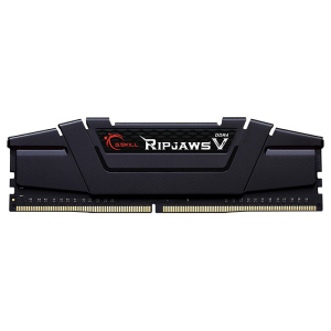 Модуль памяти для компьютера DDR4 16GB 3200 MHz RipjawsV G.Skill (F4-3200C16S-16GVK) рейтинг