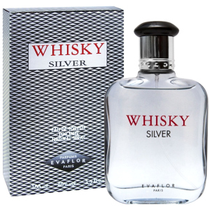 Туалетна вода для чоловіків Evaflor Whisky Silver 100 мл (ROZ6400103884) ТОП в Луцьку