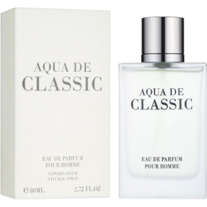 Парфюмированная вода для мужчин Fragrance World Aqua De Classic аналог Armani Aqua Di Gio 80 мл (ROZ6400103922)