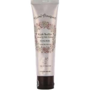 Крем для рук и ног Etude House Hand Bouquet Rich Butter Hand & Heel Cream Питательный и увлажняющий с маслом ши 100 мл (8806179490282) в Луцке