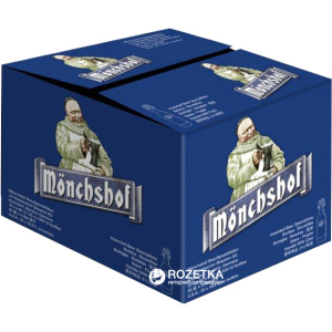 Упаковка пива Monchshof Schwarzbier темное фильтрованное 4.9% 0.5 л x 20 шт (4082100002104) ТОП в Луцке