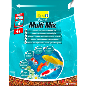 Корм Tetra Pond Multi Mix для ставкових риб харчова суміш 4 л (4004218170285) ТОП в Луцьку