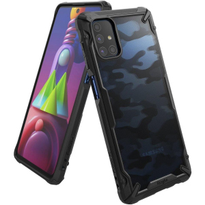 Панель Ringke Fusion X для Samsung Galaxy M51 Camo Black (RCS4804)