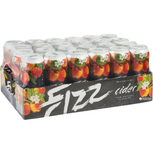 Упаковка сидру Fizz Apple 4.5% 0.5 л x 24 банки (4740098084440) в Луцьку