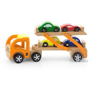 Іграшка Viga Toys Автотрейлер (50825) (6934510508258) надійний