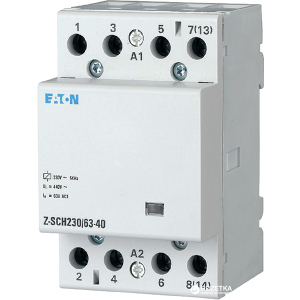 Реле силове Eaton Z-SCH230/63-40 4Р 63А 4НР 400В (248856) ТОП в Луцьку