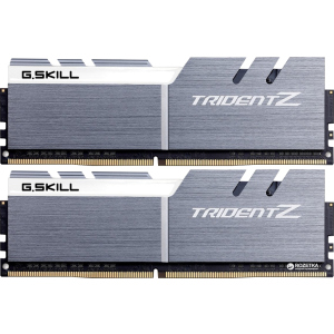 Оперативная память G.Skill DDR4-3200 16384MB PC4-25600 (Kit of 2x8192) Trident Z White (F4-3200C16D-16GTZSW) ТОП в Луцке