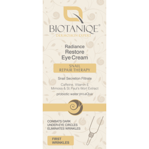 Крем під очі Maurisse Snail Repair Therapy Radiance Restore, що освітлює зі слизом равлика 30-40+ 15 мл (5902853040460) краща модель в Луцьку