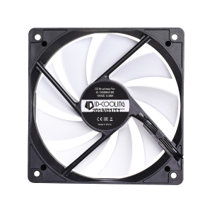 Вентилятор ID-Cooling FL-12025, 120 x 120 x 25мм, 3-pin, чорний з білим в Луцьку