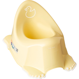 Дитячий антиковзкий горщик із музикою Tega Baby Duck PO-070 Light Yellow (5902963015785) (Tega PO-070 l.yellow)