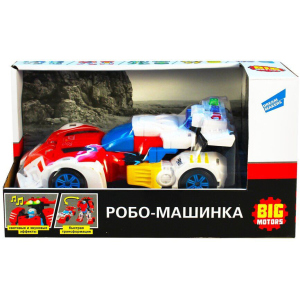 Машинка Big Motors Робо-машинка Гоночна Червона (D622-H047A) (4812501162943) краща модель в Луцьку