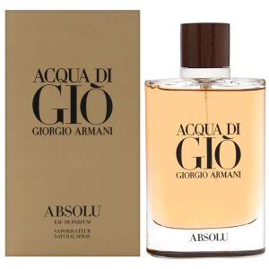 Парфумована вода для чоловіків Giorgio Armani Acqua di Gio Absolu 75 мл (3614271992901)