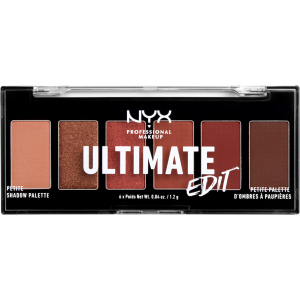 Тени для век NYX Professional Makeup Ultimate Edit Pet Shdw Pal 01 Warm Neutrals 6 Х 1.2 г (800897182571) лучшая модель в Луцке