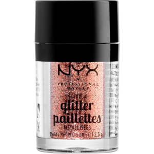 Гліттер NYX Professional Makeup Metallic Glitter 01 Dubai Bronze 2.5 г (800897140823) в Луцьку