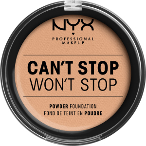 Пудра NYX Professional Makeup Can`t Stop Won`t Stop Full Coverage Powder Foundation 07 Natural 10.7 г (800897182847) ТОП в Луцьку