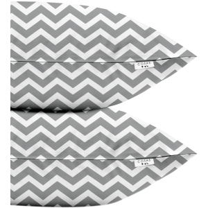 Наволочка Cosas SetPillow ZigZag Grey 50х70 2 шт (4822052023433) надійний