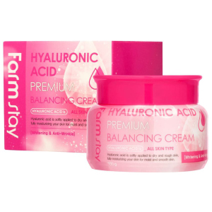 Крем для обличчя FarmStay Hyaluronic Acid Premium Balancing Cream з гіалуроновою кислотою 100 г (8809480772290) ТОП в Луцьку