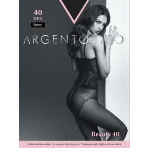 купити Колготки Argentovivo Beauty 40 Den 4 р. Nero (8051403060421)