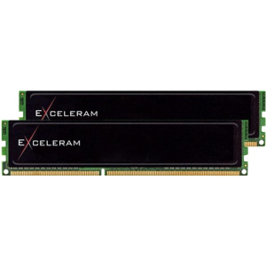 Модуль пам'яті eXceleram DDR3 8GB (2x4GB) 1600MHz Black Sark (E30173A) (F00183613) краща модель в Луцьку