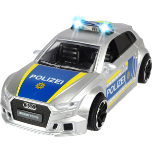 Машина Dickie Toys SOS Поліція Audi зі світловими та звуковими ефектами 15 см (3713011) надійний