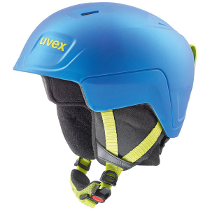 купить Шлем горнолыжный Uvex Manic Pro р 54-58 S5662244605 Blue-Lime Met Mat (4043197317816)