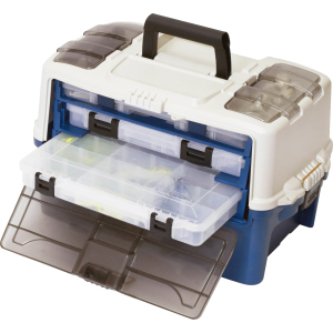 Ящик Plano Hybrid Hip Tackle Box 3-х поличковий 50.8х31.8х31.4 см Синій (723700) в Луцьку