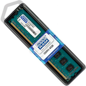 Модуль памяти для компьютера DDR3 4GB 1600 MHz GOODRAM (GR1600D364L11S/4G) лучшая модель в Луцке