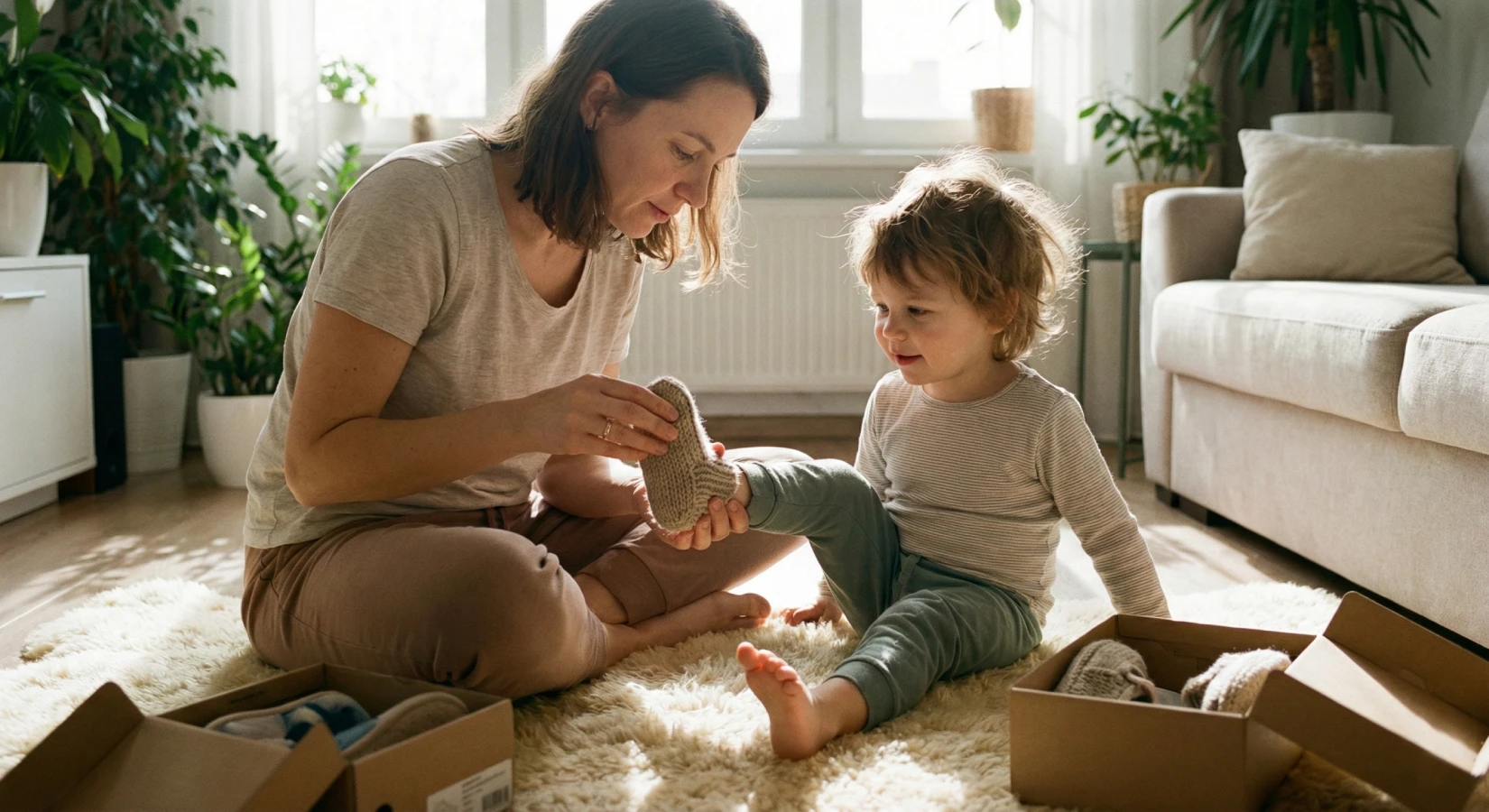 Какие тапочки лучше носить детям