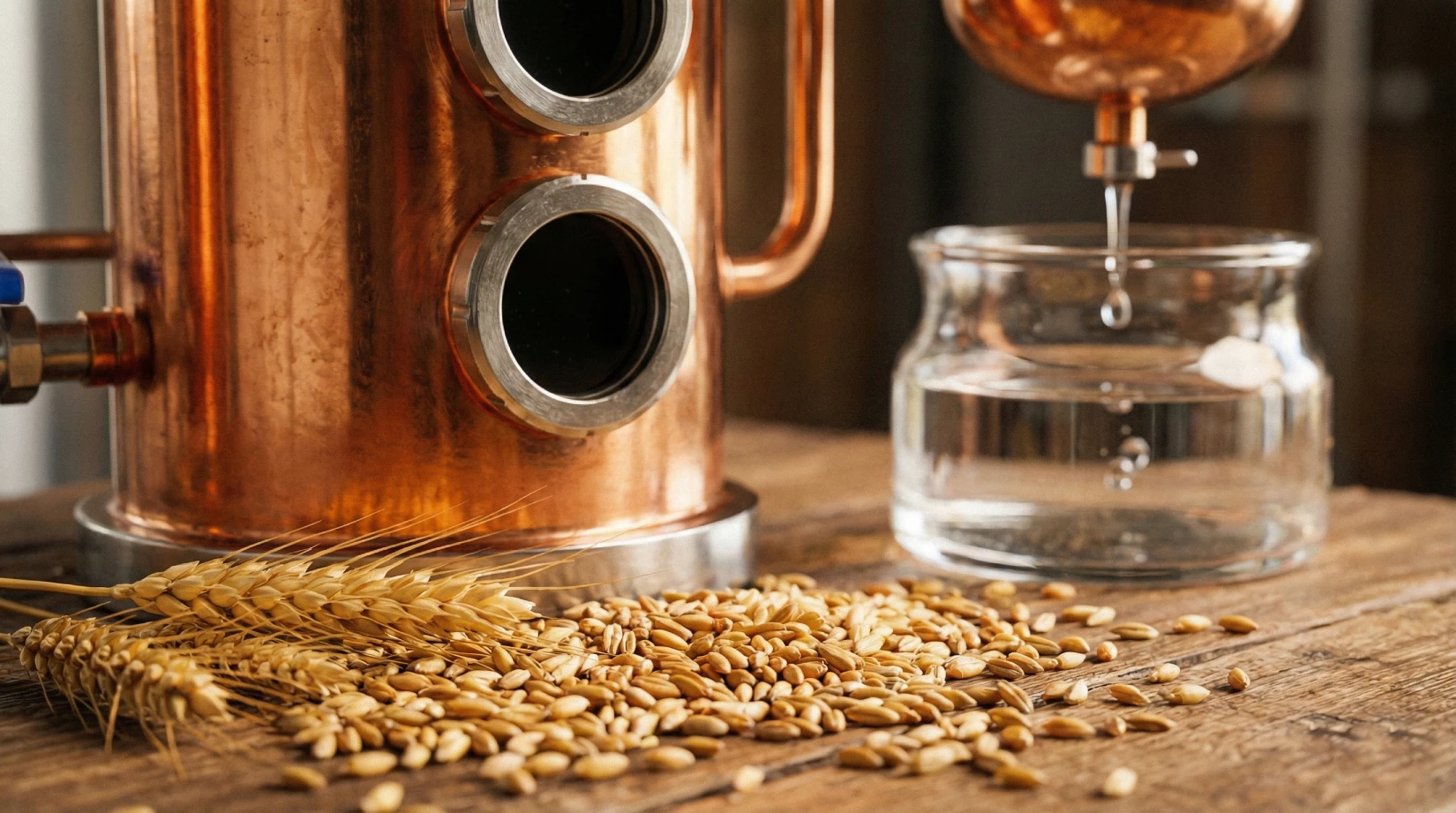 Что такое дробная перегонка зернового спирта сырца