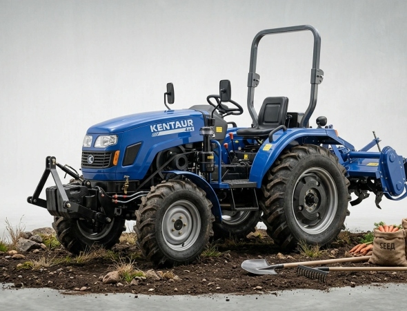 Минитрактор Кентавр 4x4 для огорода, сада и поля: когда полный привод действительно оправдан
