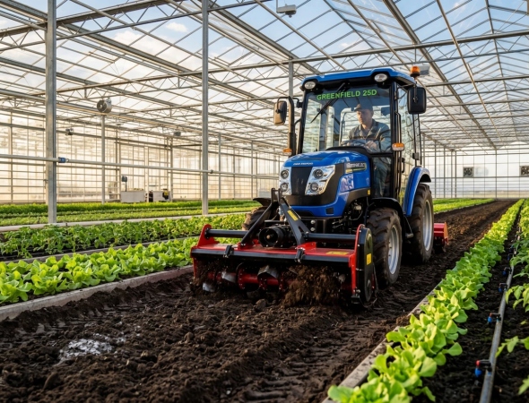 Робота в теплицях цілий рік: яку техніку обрати для закритого ґрунту